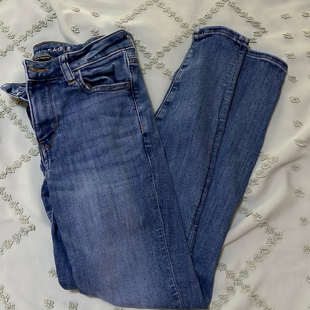 Regular wash jeggings